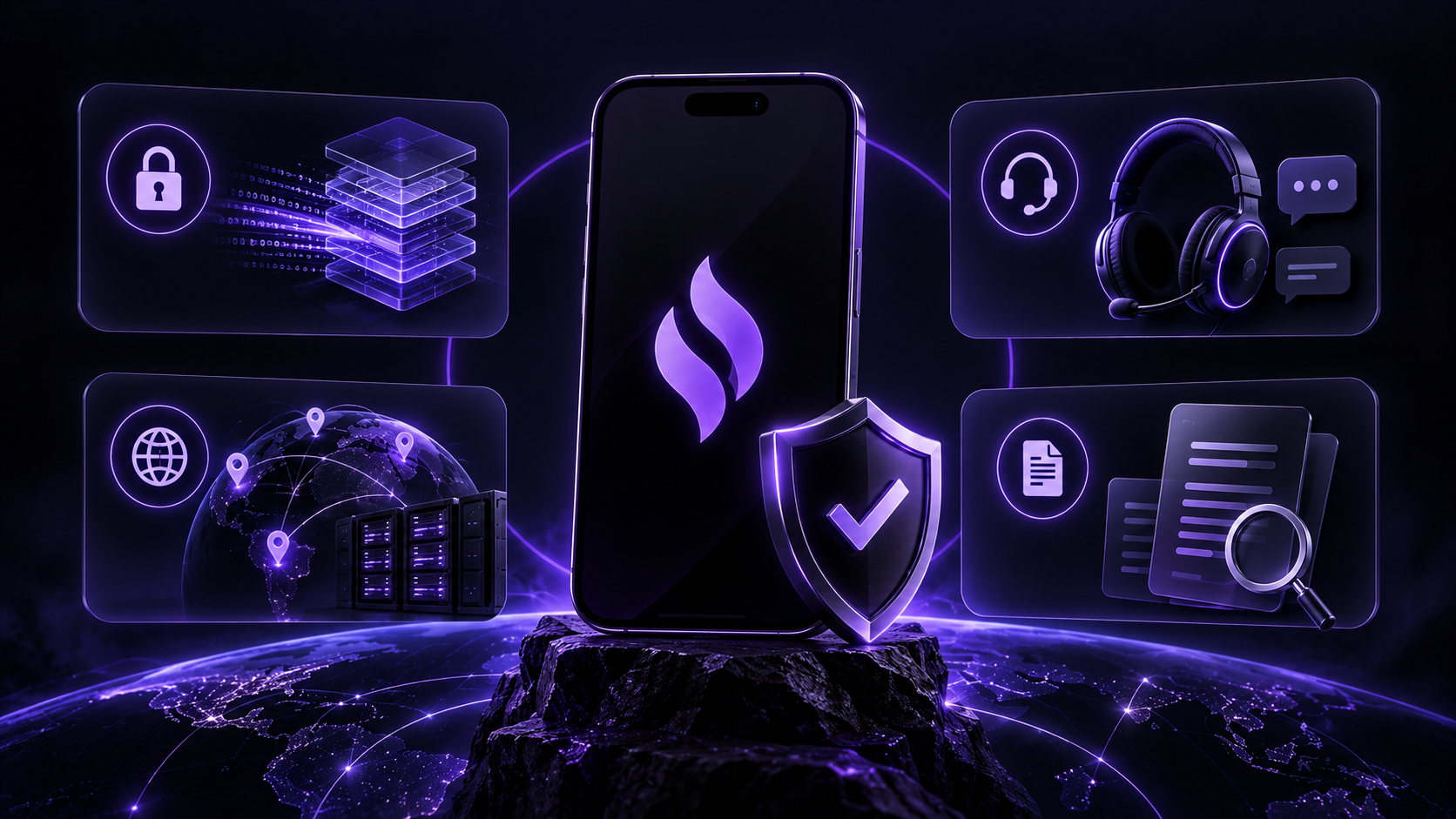 Критерии выбора VPN-сервиса на экране смартфона